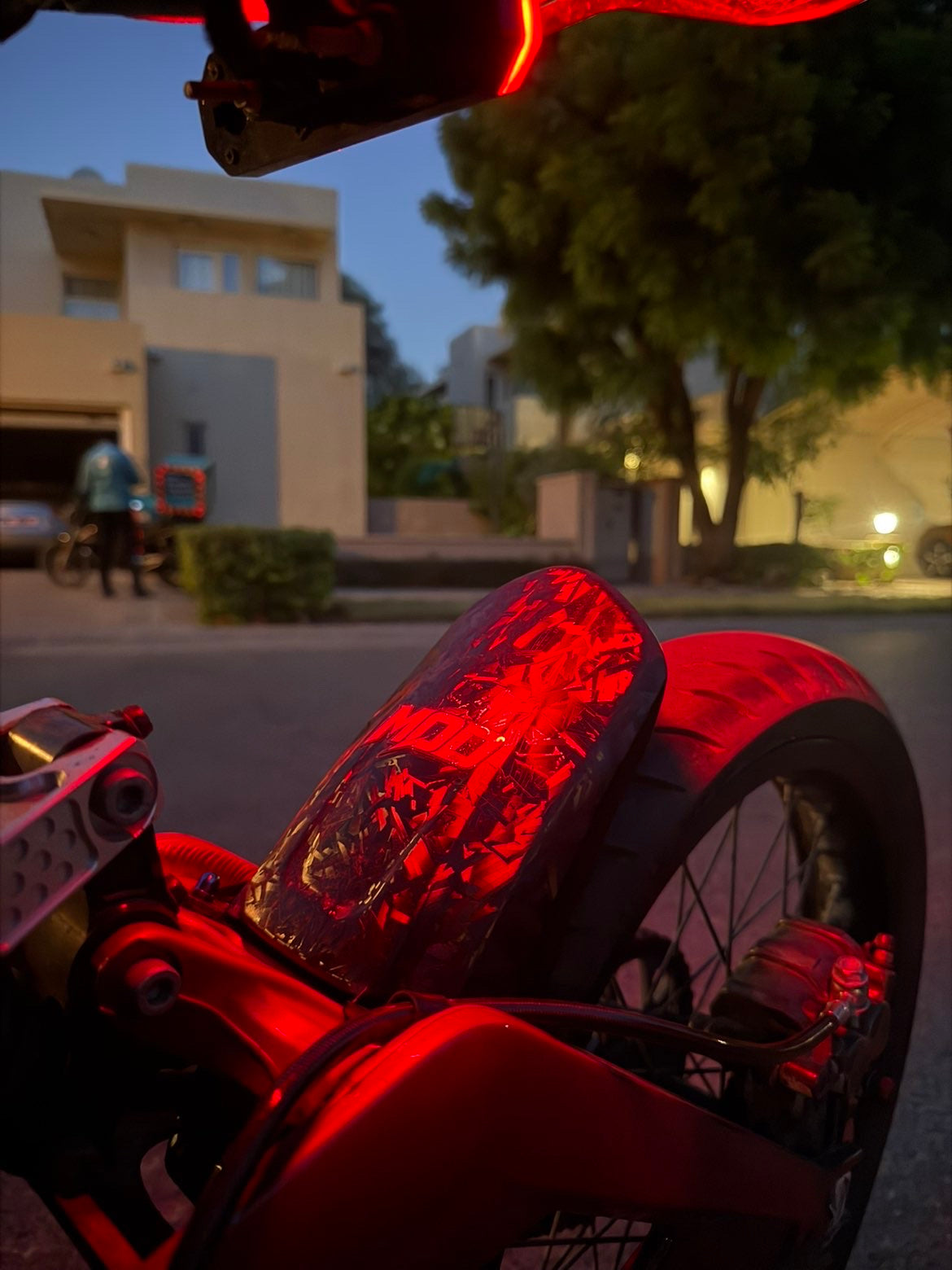 Forged Carbon Mud Guard