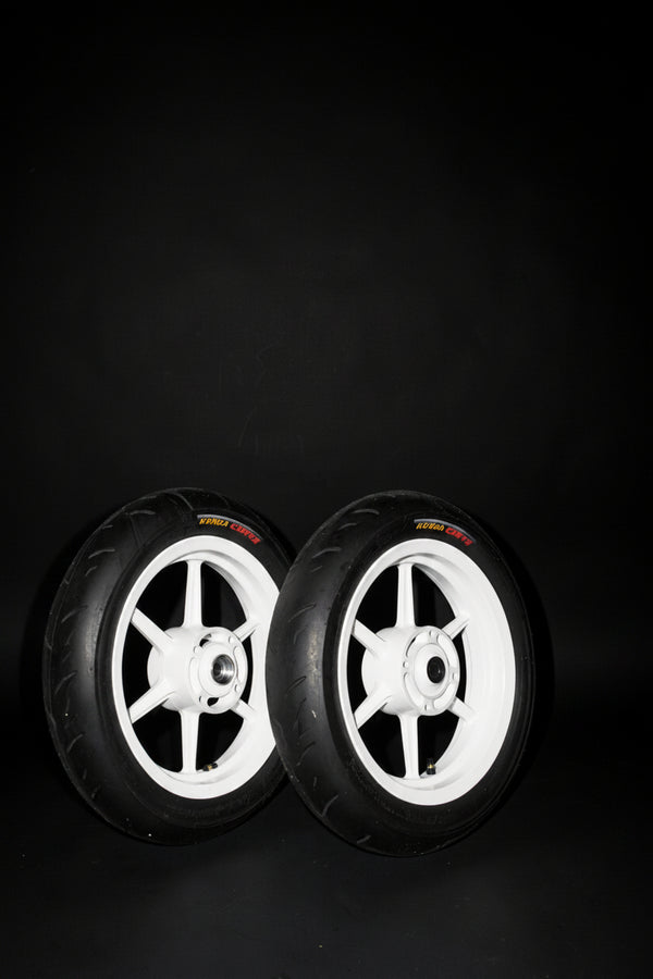 White Supermoto Wheels Tutio