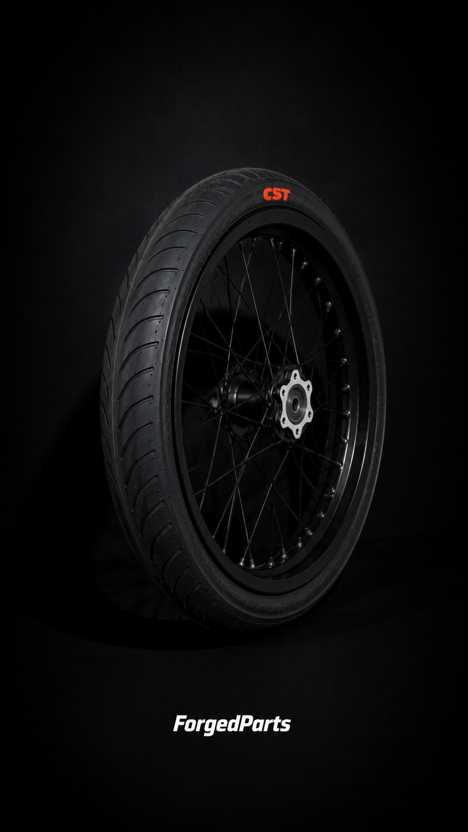 Matte Black Supermoto Wheels LBX