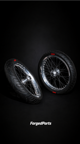 Chrome Supermoto Wheels LBX