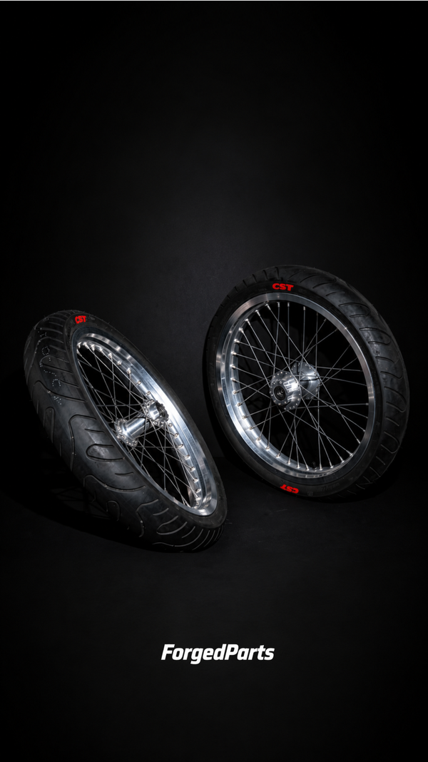 Chrome Supermoto Wheels LBX