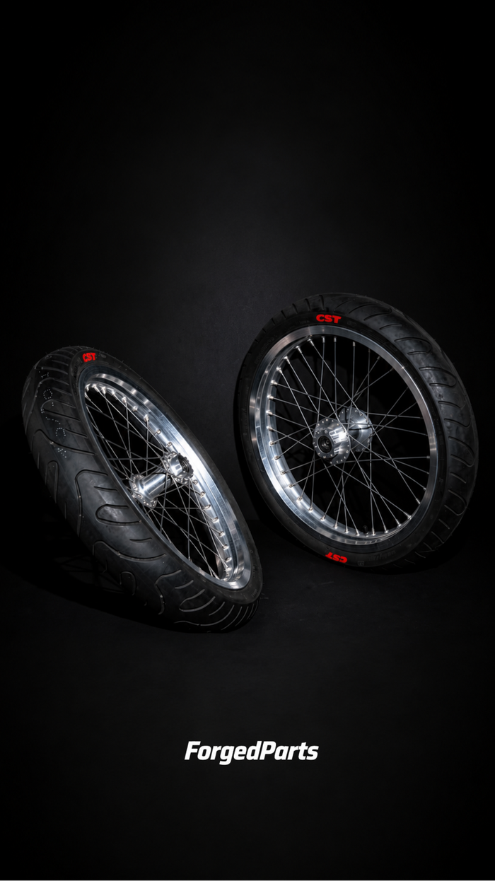 Chrome Supermoto Wheels LBX